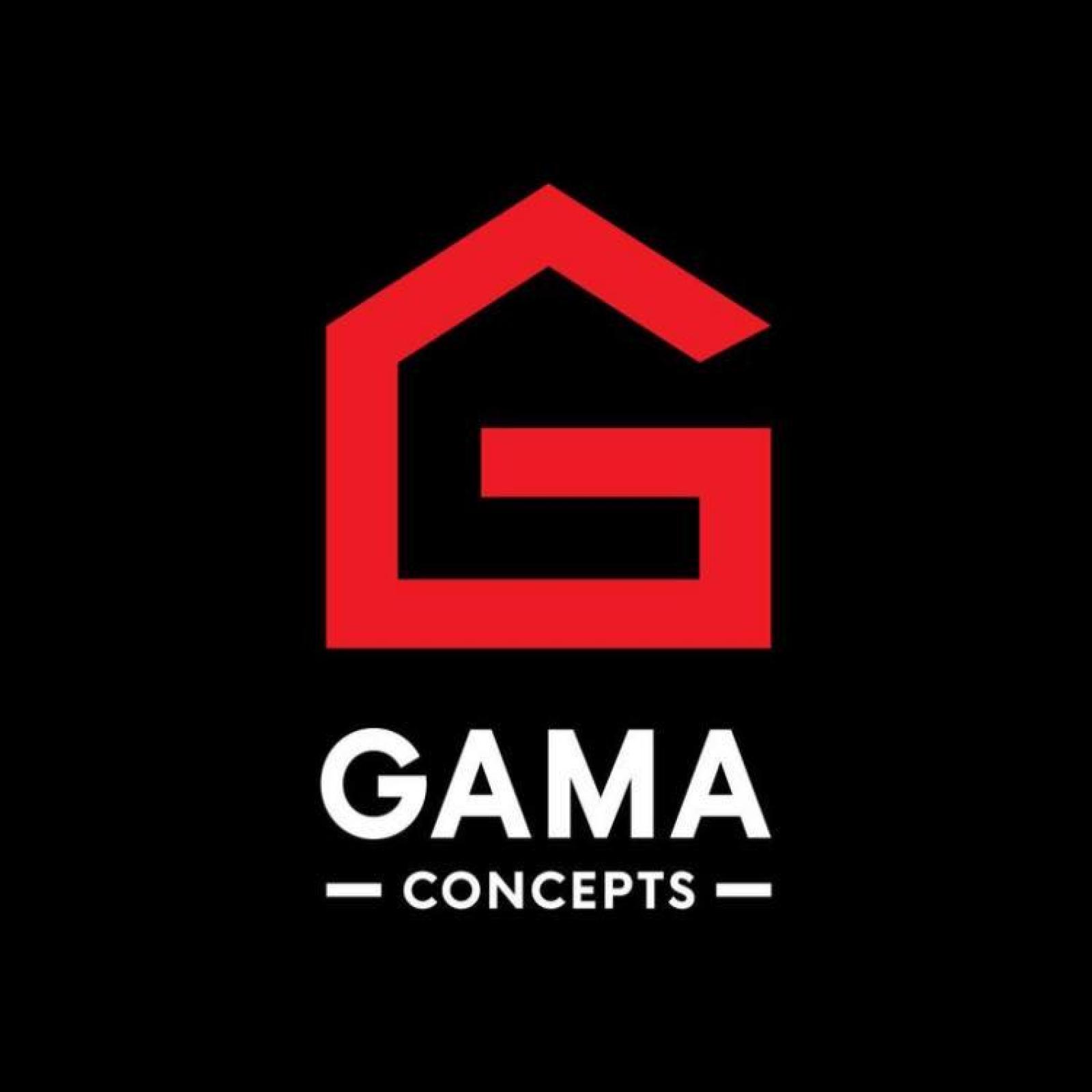 Conception de Cuisine et Salle de Bain Gama. Logo